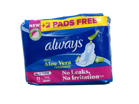 Always maxi thick long pads 11F