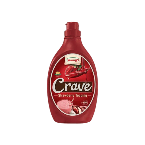 YOUNG'S CRAVE STRAWBERRY TOPPING(300gm)