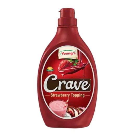 YOUNG'S CRAVE STRAWBERRY TOPPING(623gm)